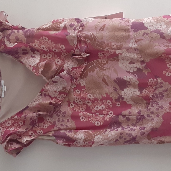 🆕️ Dressbarn NWT V-Neck Sleeveless Spring Summer Size 8 Dress - Picture 5 of 13